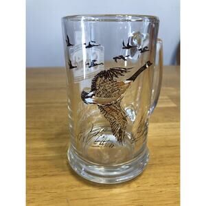 Schmidt Beer Collector Series 5.5 inch Glass Mug 7‎ VII Goose B1